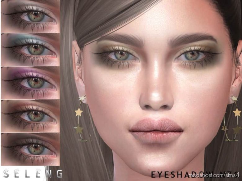 Sims 4 Makeup Mod: Eyeshadow N71 (Featured)