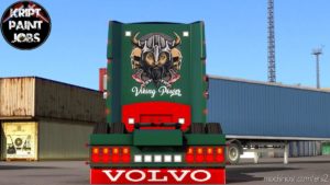 ETS2 Skin Mod: Volvo FH16 2009 Viking Power (Image #3)