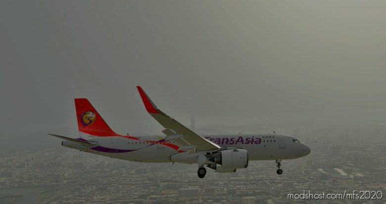 MSFS 2020 Livery Mod: Transasia Airways (Featured)