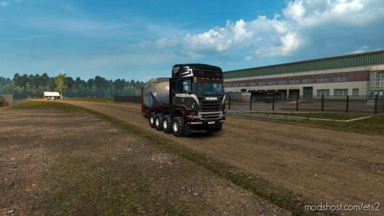 ETS2 Mod: Dirty Road Map Beta 1.39 (Featured)