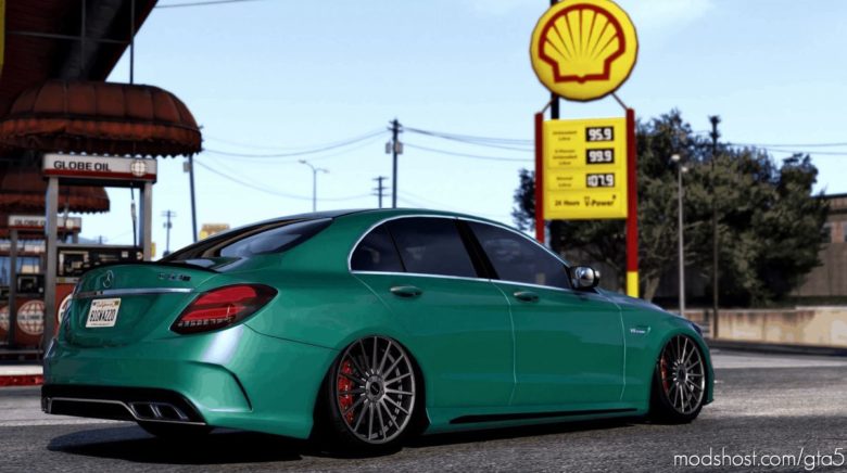 GTA 5 Vehicle Mod: 2017 Mercedes-Amg C63 S 1.1 (Featured)