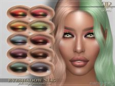 Sims 4 Makeup Mod: FRS Eyeshadow N145 (Featured)