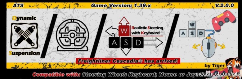 ATS Mod: Dynamic Suspension V2.0.1 1.39.X (Featured)