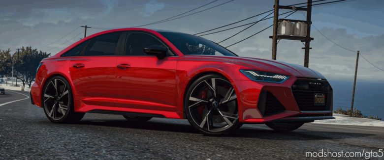 GTA 5 Vehicle Mod: 2021 Audi RS6 Sedan (C8) (Featured)