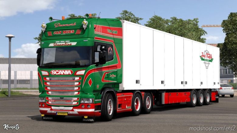 ETS2 Mod: Scania RJL JAN Mues Skin Pack (Featured)