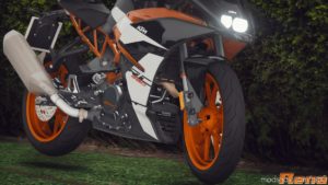 GTA 5 Vehicle Mod: 2019 KTM RC 390 (Image #4)