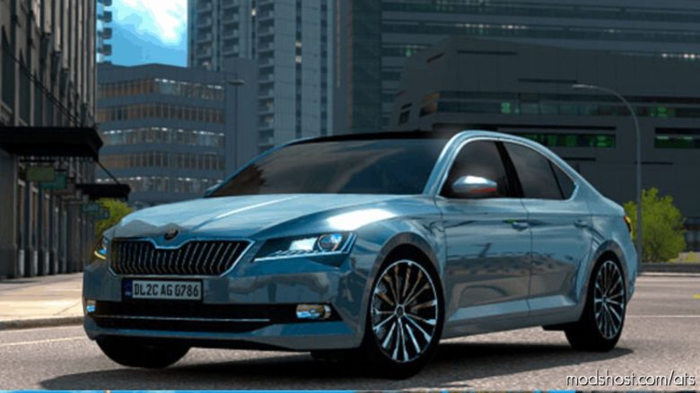 ATS Car Mod: Skoda Superb 2017 V2 1.39 (Featured)