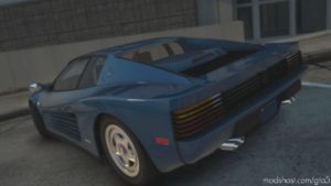 GTA 5 Vehicle Mod: 1987 Ferrari Testarossa (Image #4)