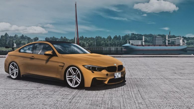 ETS2 Car Mod: BMW M4 1.39 (Featured)