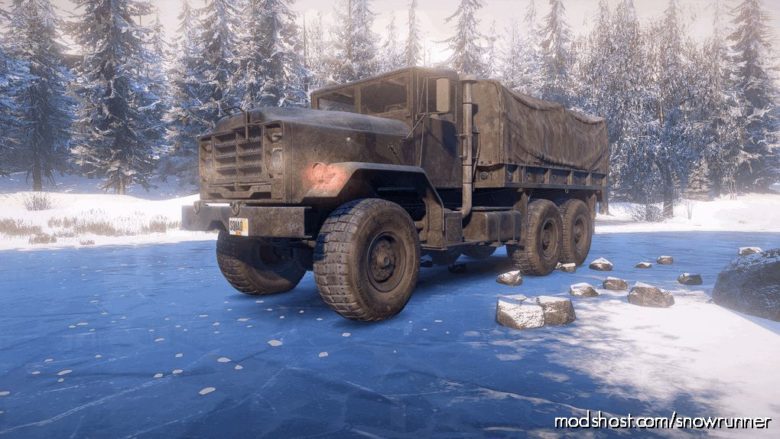 SnowRunner Truck Mod: DCB US-K900 (Featured)