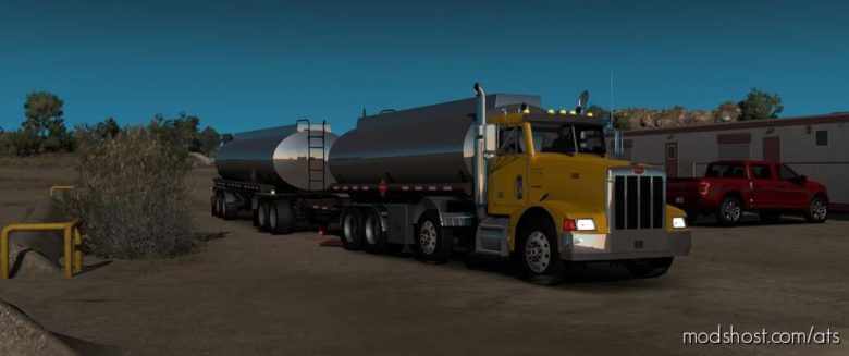 ATS Part Mod: Heavy Truck And Trailer Add-On For HFG Project 3XX V2.6 (Featured)