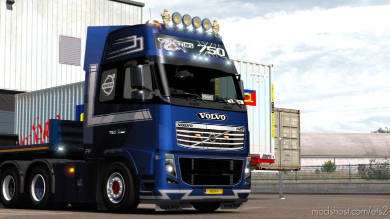 ETS2 Mod: Volvo FH16 Open Pipe Sound Mod 1.39 (Featured)