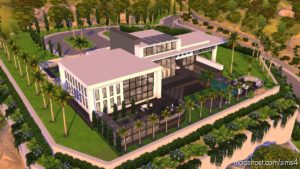 Sims 4 House Mod: Celebrity Modern Mansion (Image #4)