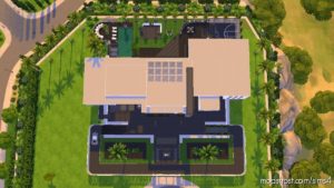 Sims 4 House Mod: Celebrity Modern Mansion (Image #7)