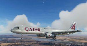 MSFS 2020 Livery Mod: A321 Qatar Airways 8K/4K (Image #3)