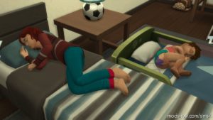 Sims 4 Mod: Take Shoes OFF While Sleeping & Napping In BED (Image #2)