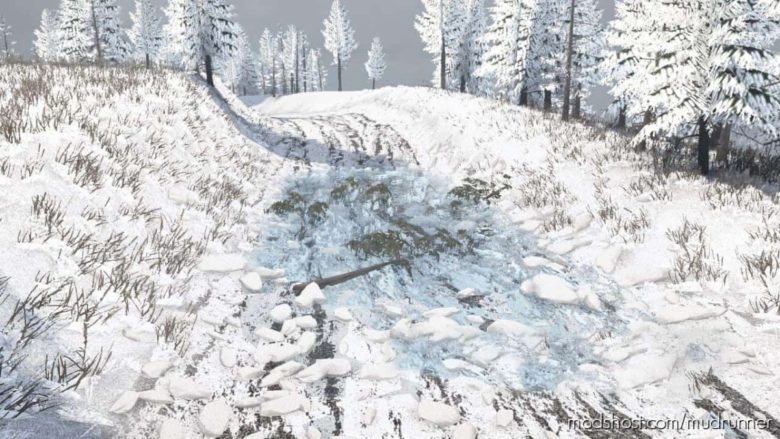 MudRunner Mod: Winter Terrace Map V28.12.20 (Featured)