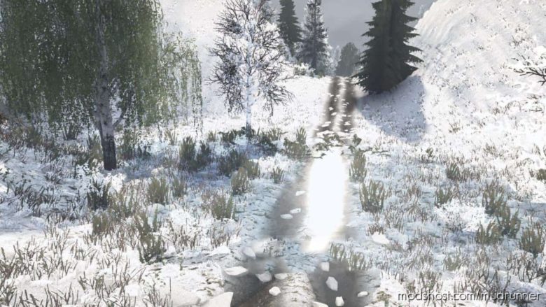 MudRunner Mod: Snowy Hills Map V30.12.20 (Featured)