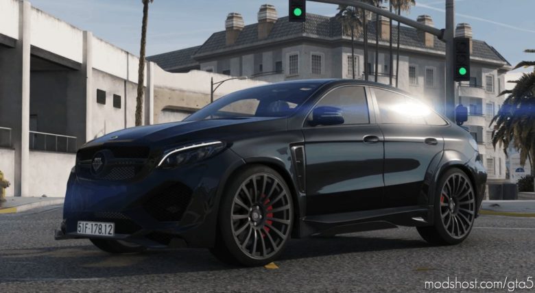 GTA 5 Vehicle Mod: Mercedes-Benz GLE Coupe AMG – Onyx G6 (Featured)