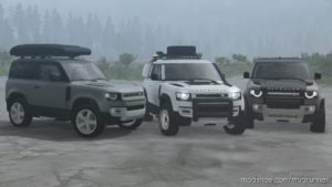 MudRunner Car Mod: Land Rover Defender 2020 (Featured)