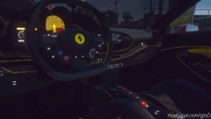 GTA 5 Vehicle Mod: 2021 Ferrari F8 Spider (Image #3)