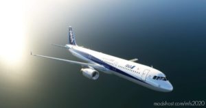 MSFS 2020 Japan Livery Mod: A321 ALL Nippon Airways 8K/4K (Featured)