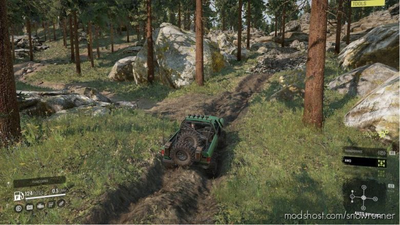 SnowRunner Map Mod: Devil’s Peak Offroad Park (Featured)