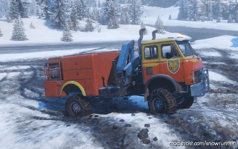 SnowRunner Truck Mod: Zikz 5368 MK.2 Scout V1.3 (Featured)