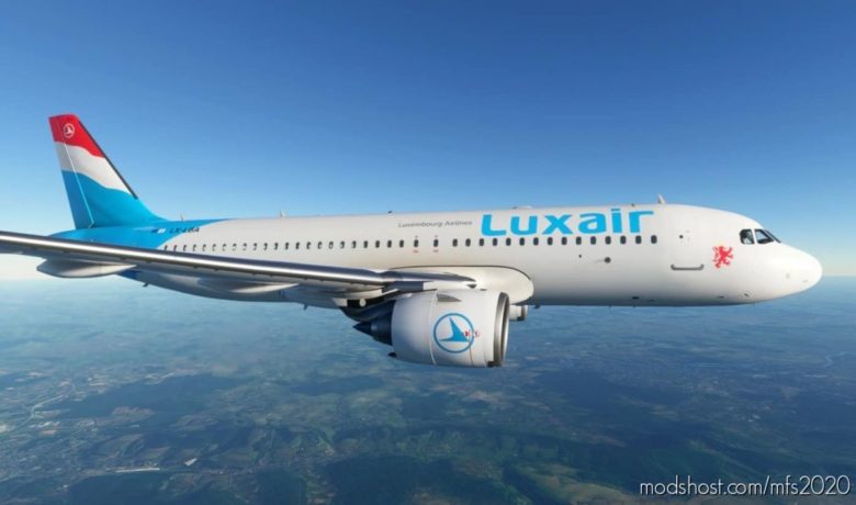 MSFS 2020 Livery Mod: Luxair (Featured)