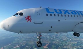 MSFS 2020 Livery Mod: Luxair (Image #2)