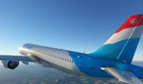 MSFS 2020 Livery Mod: Luxair (Image #3)