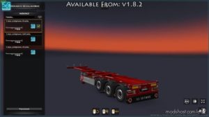 ETS2 Part Mod: SCS Trailer Tuning Pack V1.8.2 (Image #3)