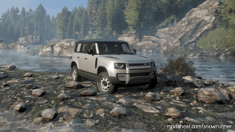 SnowRunner Car Mod: Land Rover Defender 20 V0.9.0 (Featured)