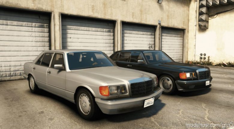 GTA 5 Vehicle Mod: Mercedes Benz 560SEL (W126) Us-Spec (Featured)