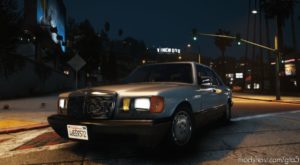 GTA 5 Vehicle Mod: Mercedes Benz 560SEL (W126) Us-Spec (Image #3)