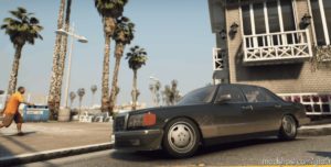 GTA 5 Vehicle Mod: Mercedes Benz 560SEL (W126) Us-Spec (Image #4)