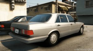 GTA 5 Vehicle Mod: Mercedes Benz 560SEL (W126) Us-Spec (Image #5)