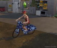 Sims 4 Mod: (NO) Bicycle Helmet (Image #3)