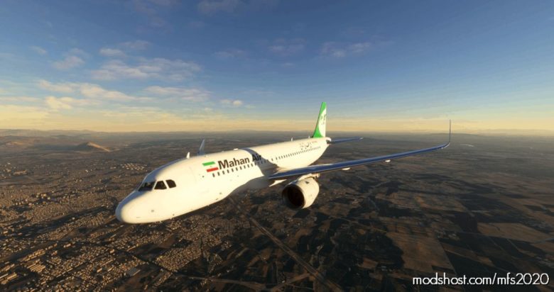 MSFS 2020 Livery Mod: Mahan AIR A320 NEO – 8K (Featured)