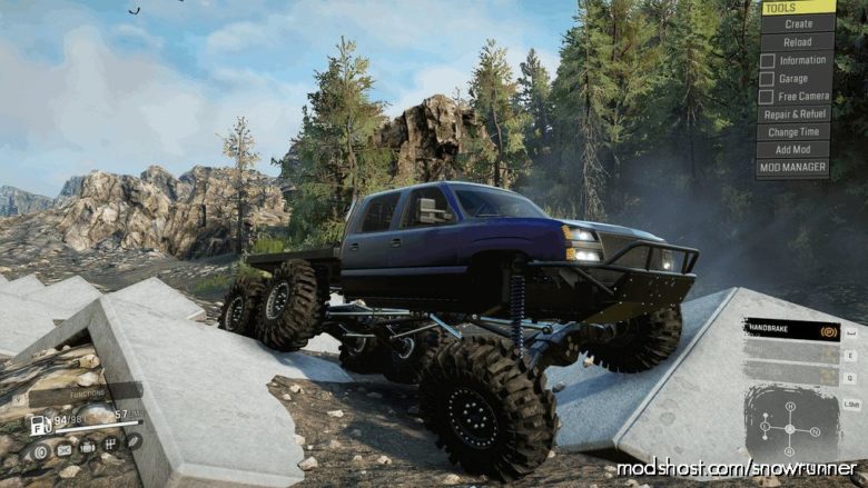 SnowRunner Car Mod: Frog’s 2007 Chevy Silverado 6×6 Crawler (Featured)