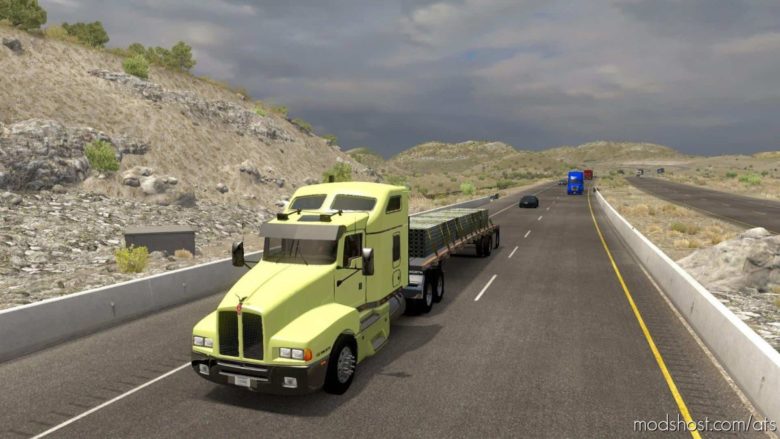 ATS Mod: Kenworth T600 Truck Edit Beta Version 1.39 (Featured)