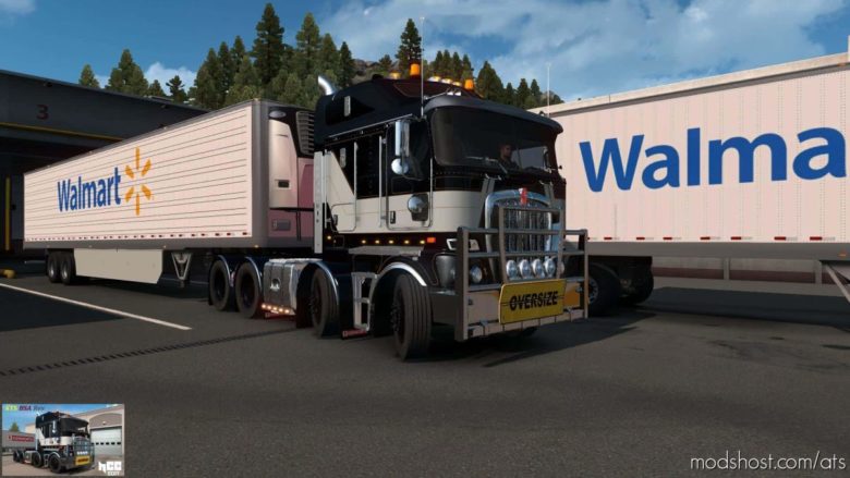 ATS Truck Mod: Kenworth K200 V14 HCC Edit (BSA Revision) 1.39 (Featured)