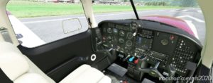 MSFS 2020 Mod: Cockpit Livery Mooney Ovation Black / Creme V2.0 (Image #2)