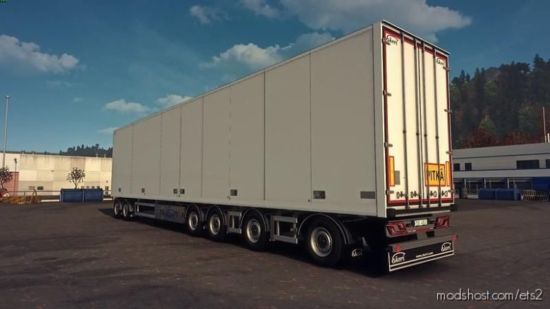 ETS2 Mod: Ekeri Tandem Trailers Addon By Kast V2.3.1 (Featured)