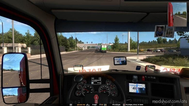 ATS Mod: GPS RG PRO Blue HD V6.0 (Featured)