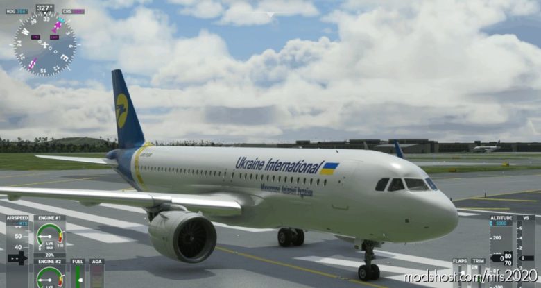 MSFS 2020 Ukraine Mod: International Airlines (4K) Livery (Featured)