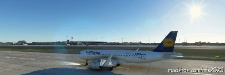 MSFS 2020 A320neo Mod: Lufthansa ‘First To FLY 320NEO’ Livery (Featured)