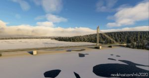 MSFS 2020 Scenery Mod: Rovaniemi – Jätkänkynttilä (Lumberjack Candle Bridge) (Image #3)