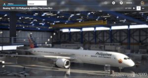 MSFS 2020 Livery Mod: Philippine Airlines The Love BUS B787 (Image #2)