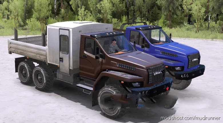 MudRunner Mod: Ural Next Limited Truck V11.01.21 (Featured)